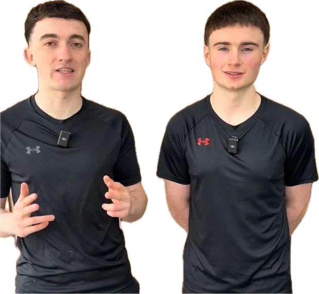 Cian and Jay, the founders of CookHub