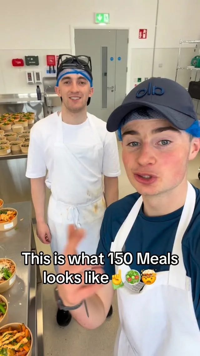 Reel: this is what 150 meals looks like