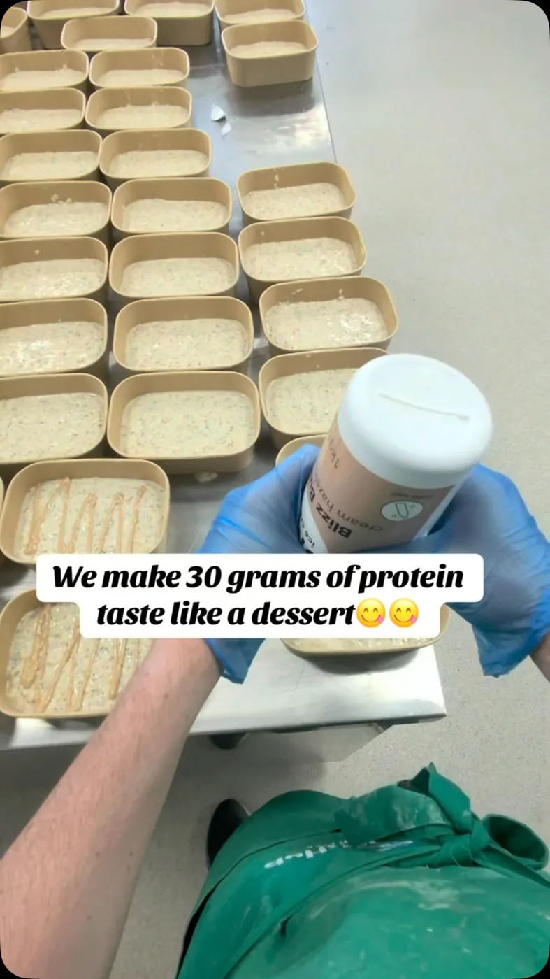 Reel: 30 grams of protein that tastes like dessert